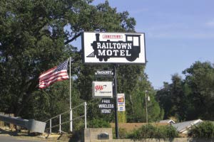 Railtown Motel, Jamestown, Kalifornien